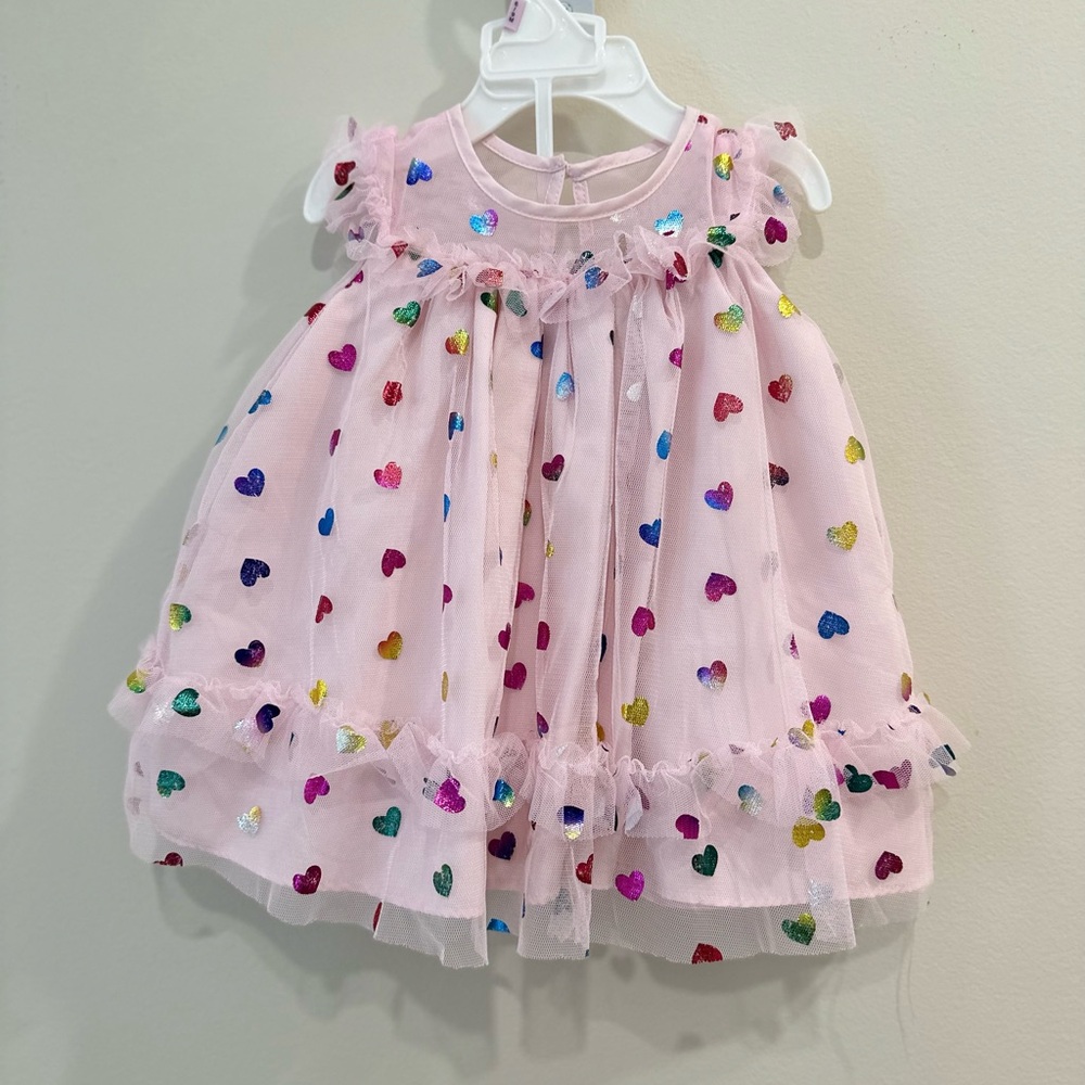 Pippa & Julie baby girl dress size 6-9 months